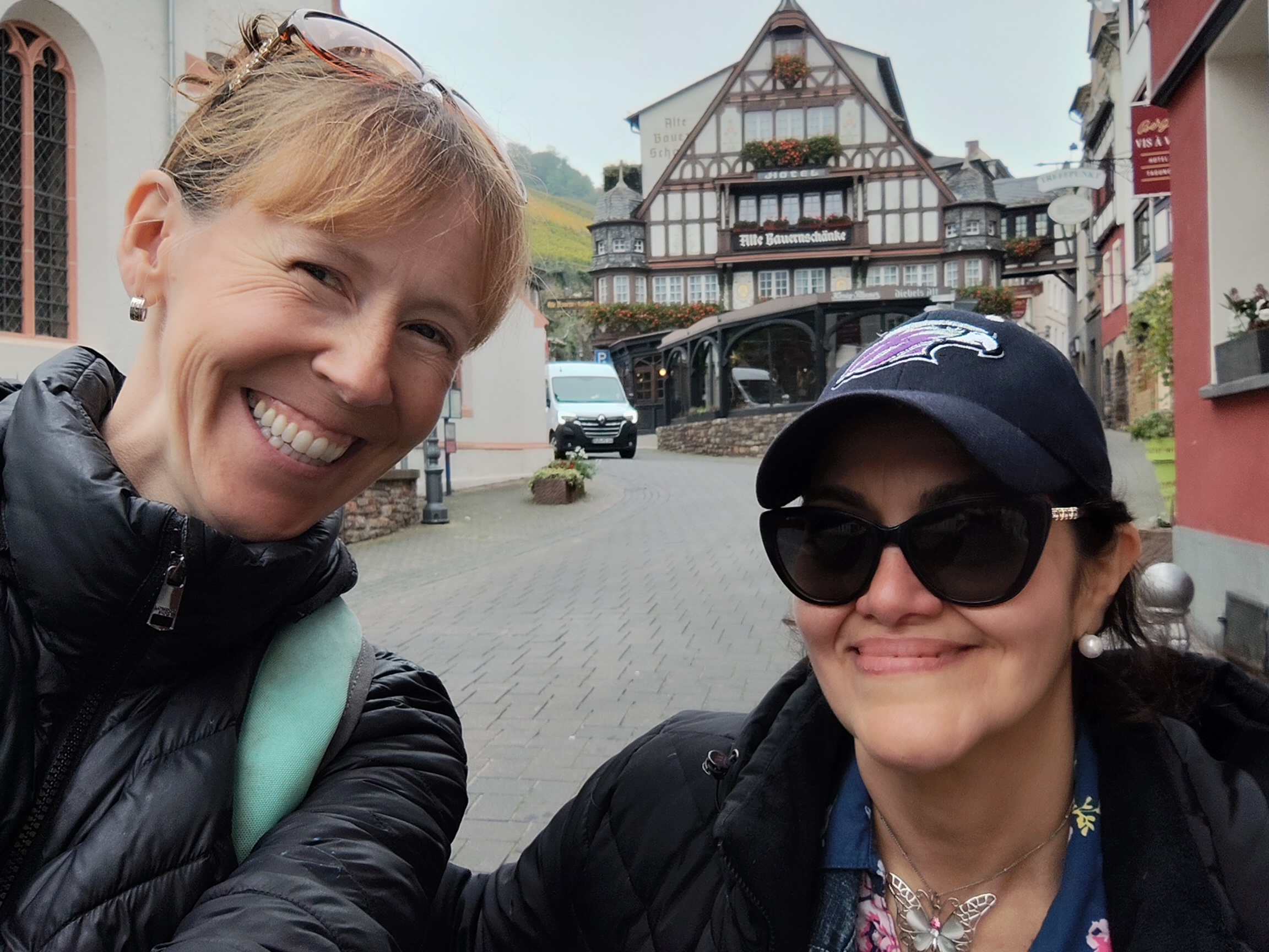 Professors Sue Wildermuth and Amal Ibrahim in Germany