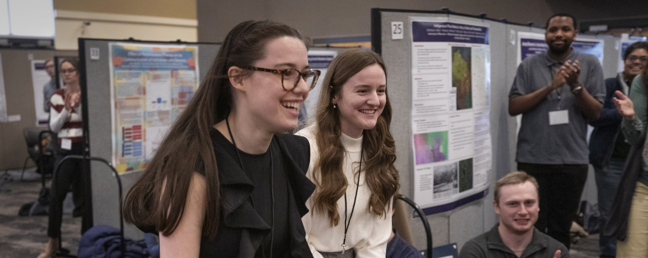 Communication Science and Disorders students present their undergraduate research
