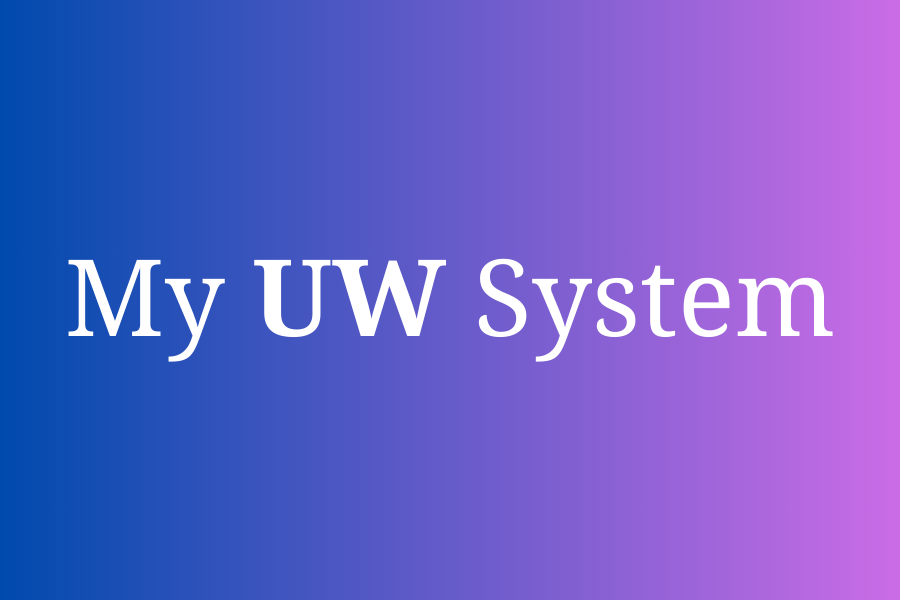 My UW System »