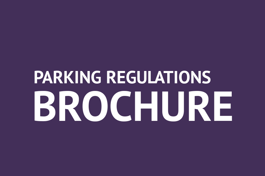 Parking regulations brochure