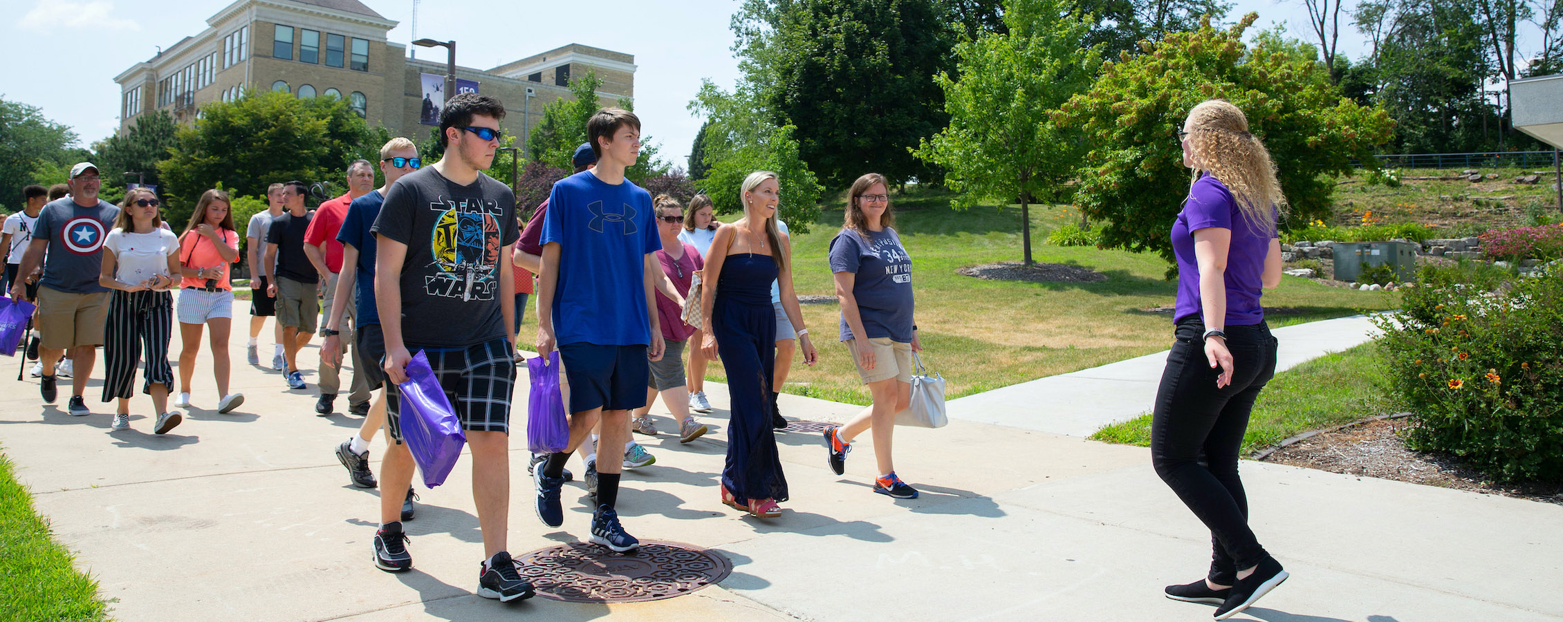 admissions group visit