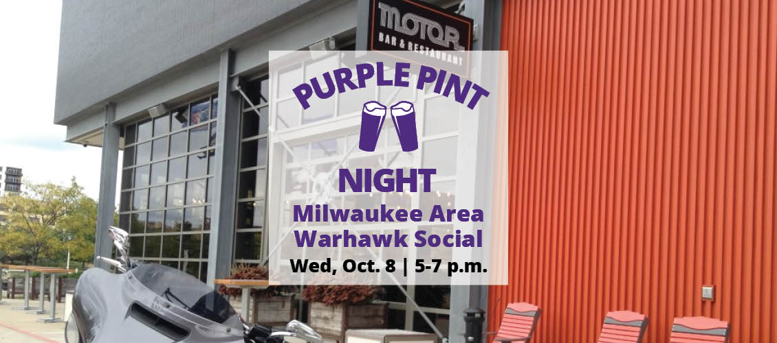 purple pint night - Milwaukee area warhawk social