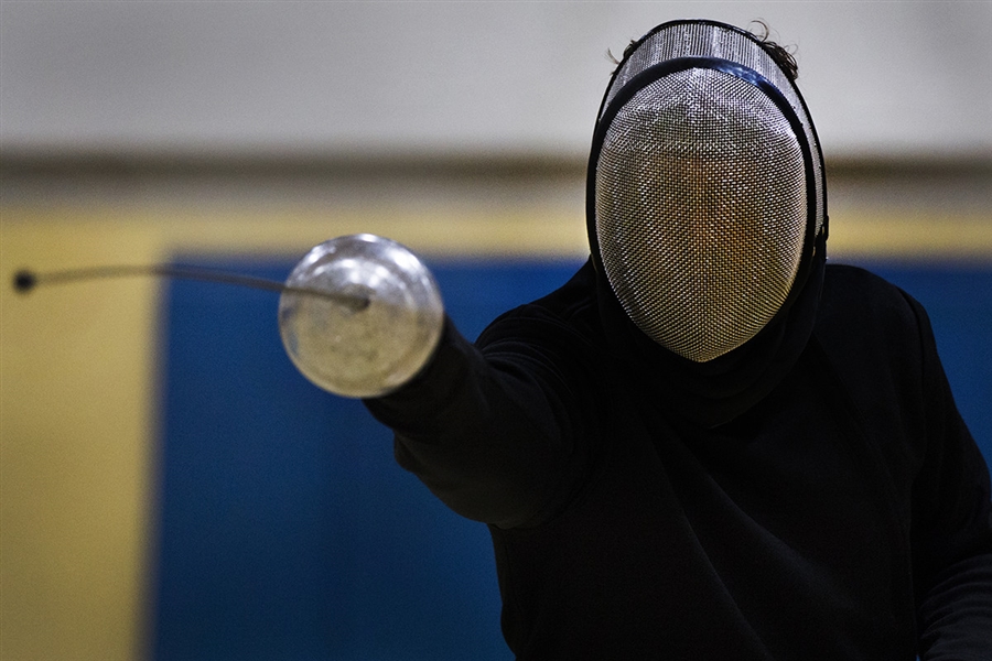 Fencing: UW-WHITEWATER PHOTO/CRAIG SCHREINER