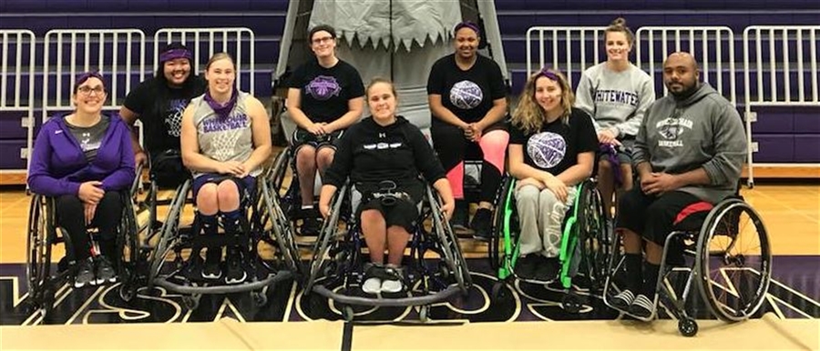 Wheelchair Basketball Team