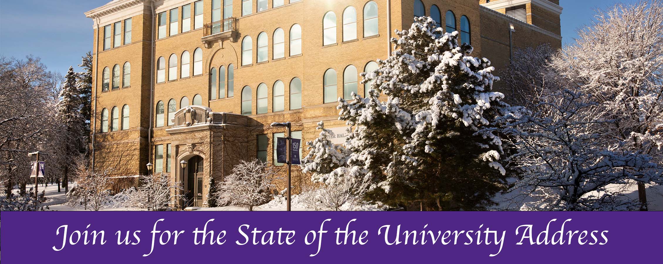 Hyer Hall State of the University Address
