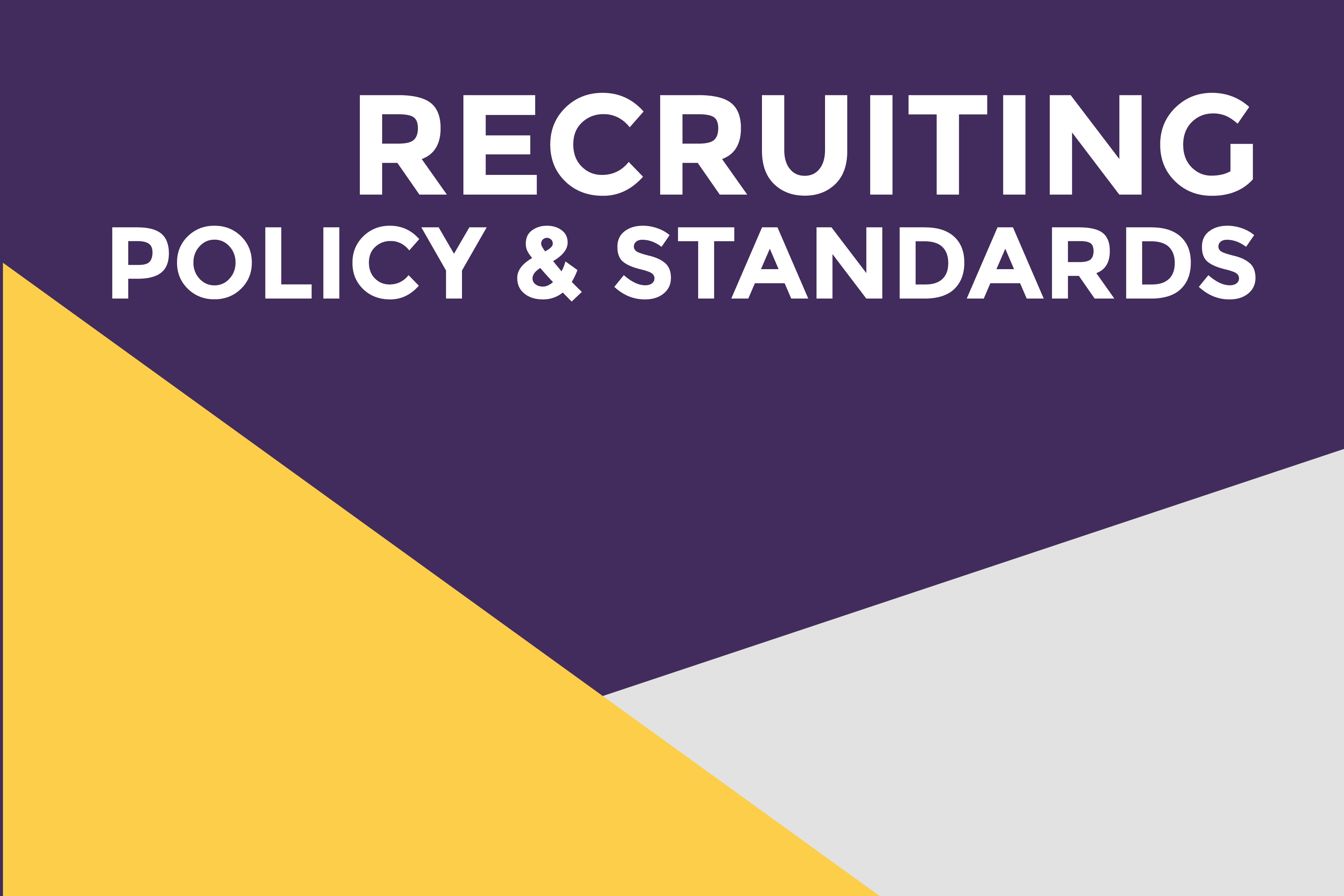 Recruiting policy at UW-Whitewater