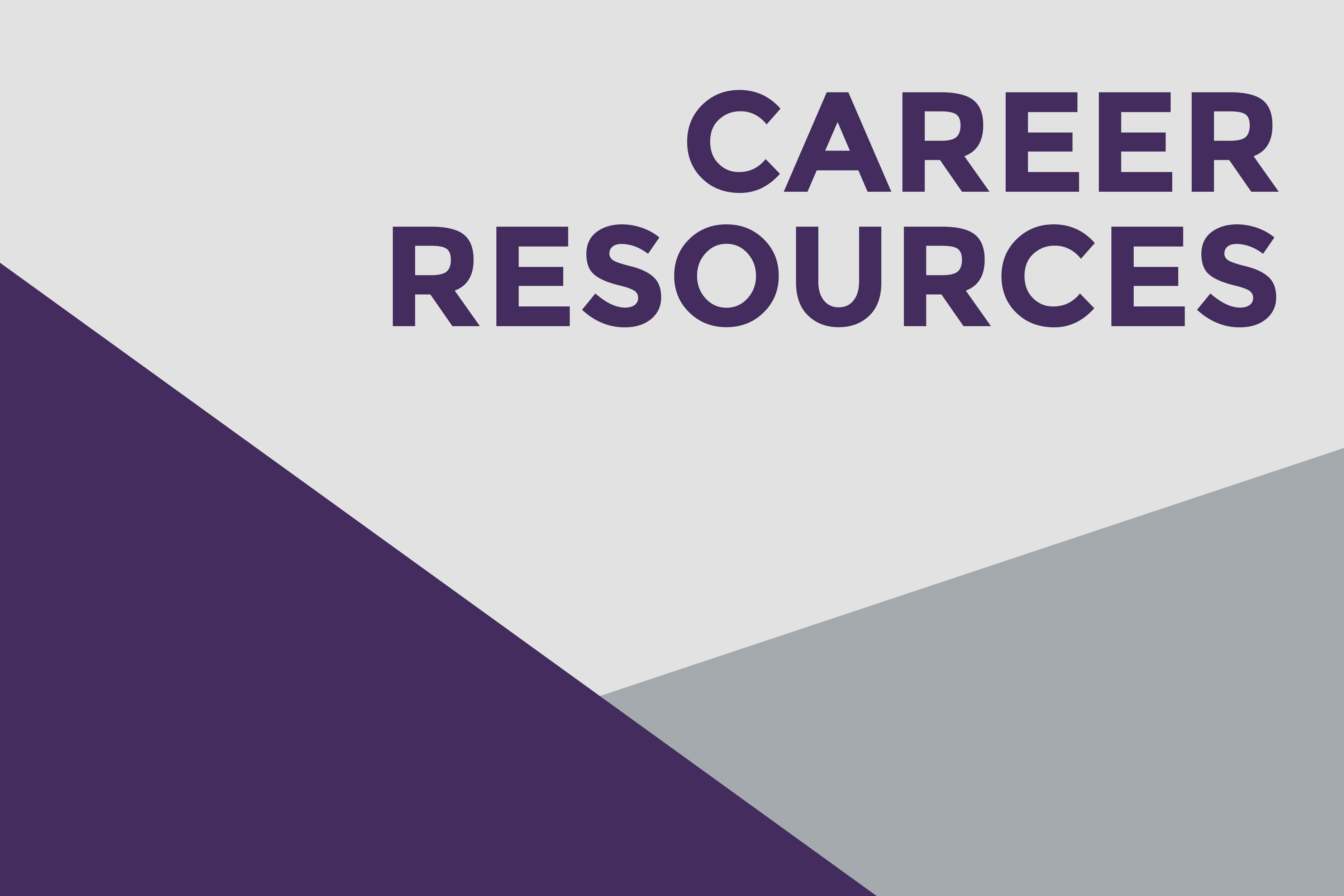 Career resources