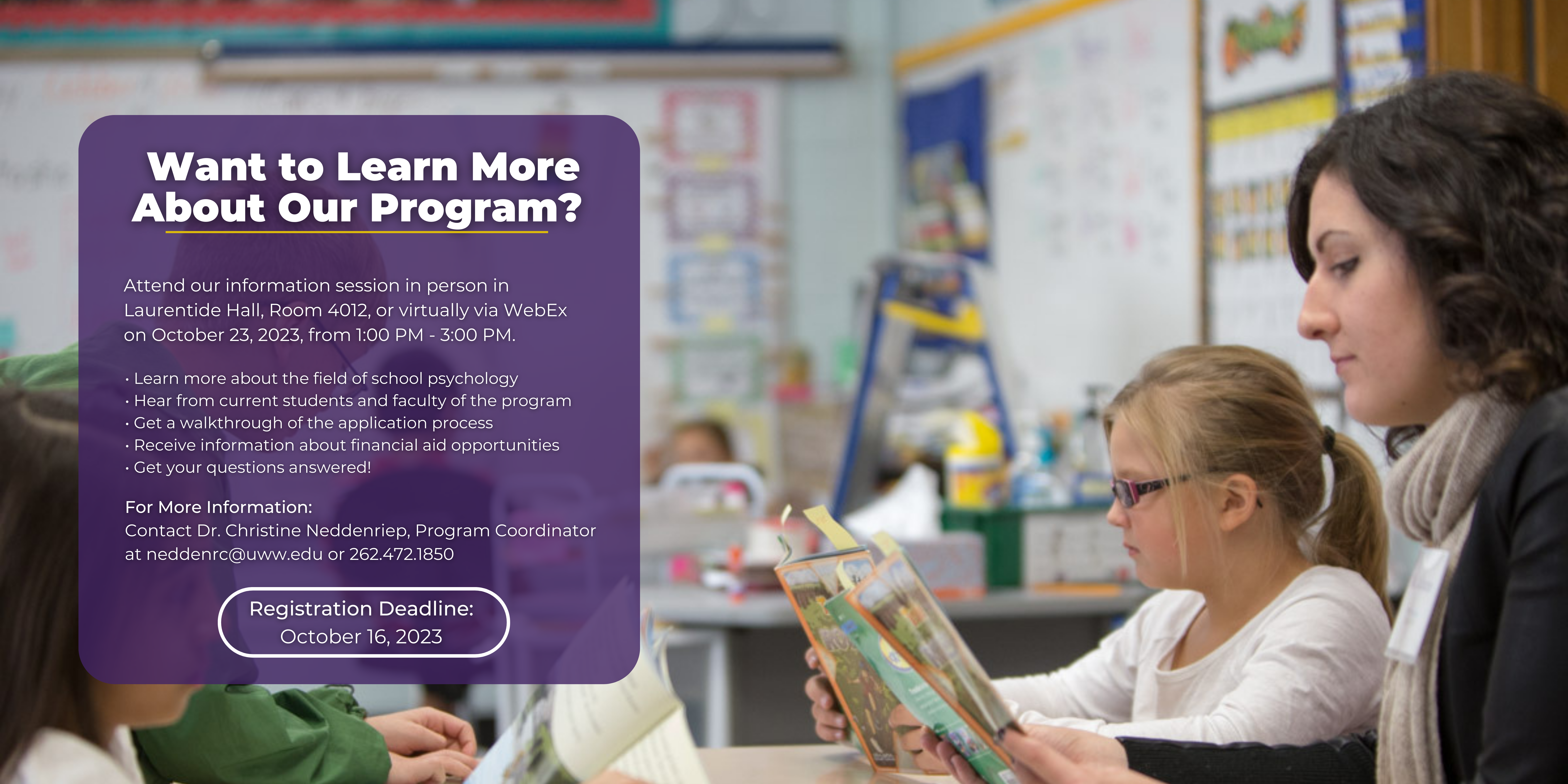 School Psychology Information Session