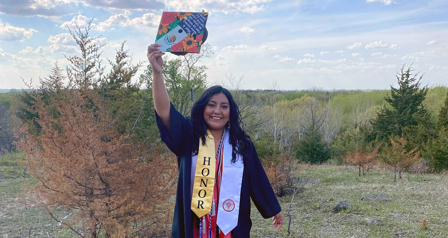 Nayeli Govantes Alcantar '21 earned an BBA in accounting and business analytics and start her MBA at UW-Whitewater