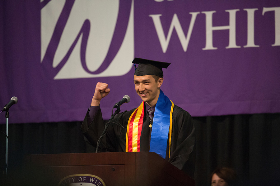 Apply to be a commencement speaker at UW-Whitewater