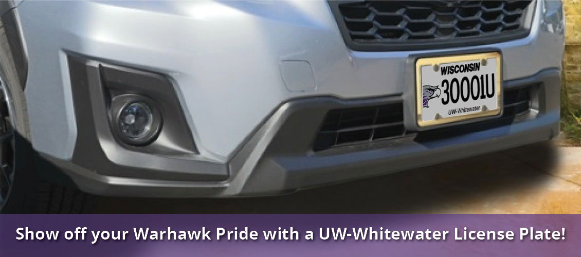 UW-W License Plates