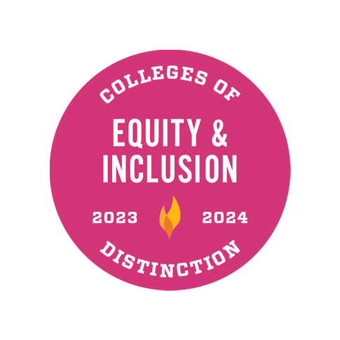 College of Distinction badge equity and inclusion.