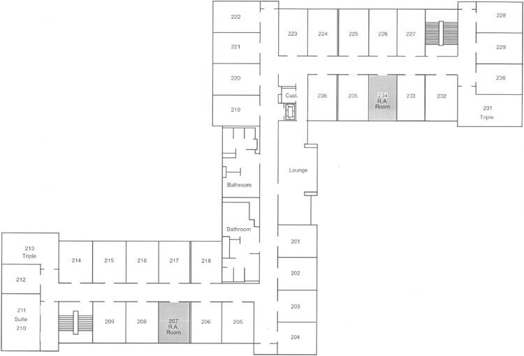 Tutt Hall Floorplan University of WisconsinWhitewater