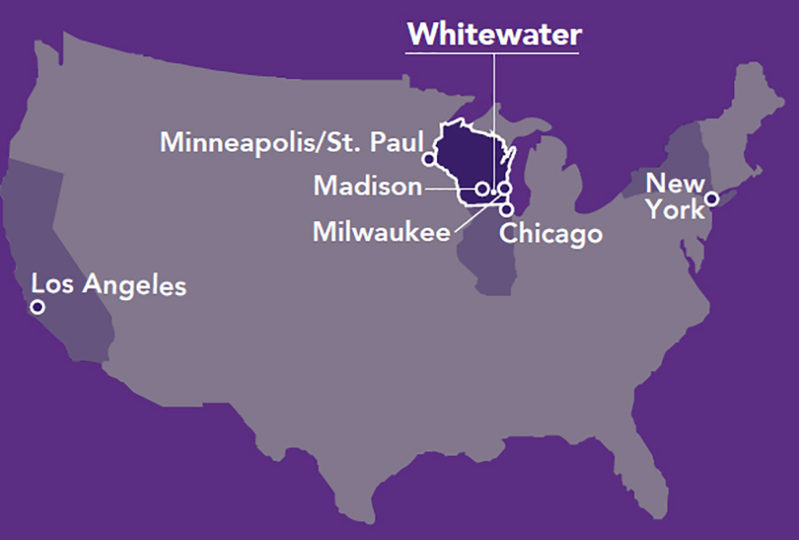 UW-Whitewater location for international students.
