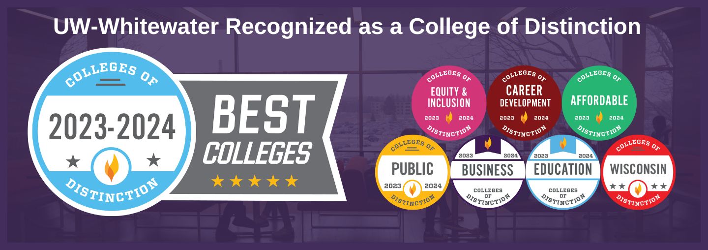 UW-Whitewater recognized as College of Distinction