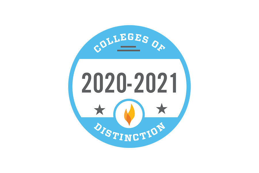 Colleges of Distinction logo.