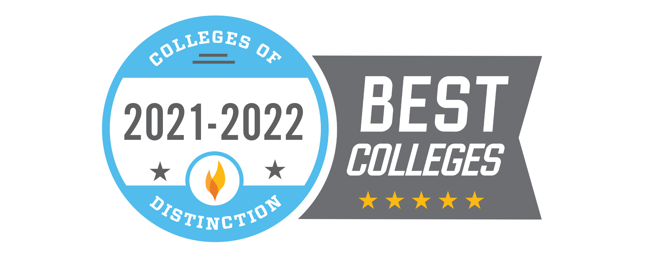 Colleges of Distinction logo.