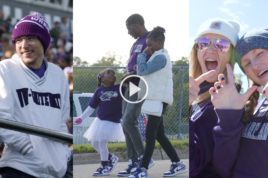 Collage of photos from Family Fest.