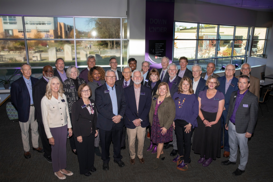 Photo of a few members of the Foundation Board. 