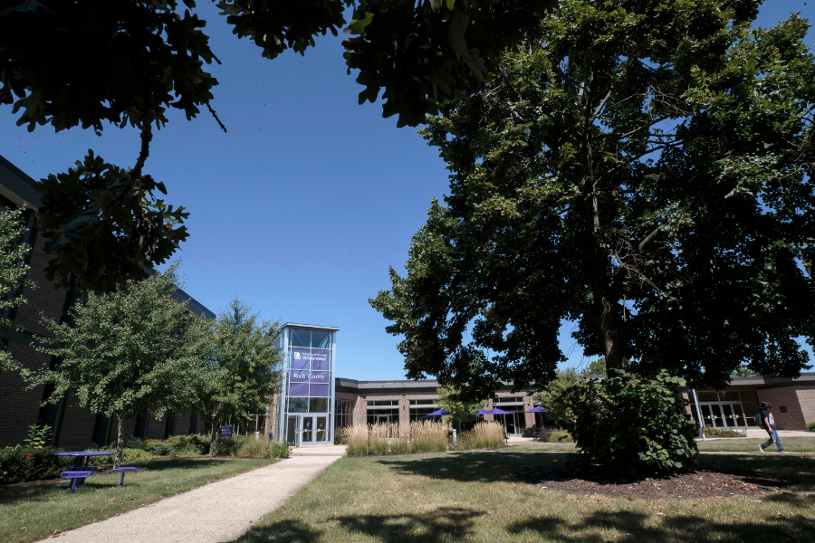 Photo of the Rock County campus.