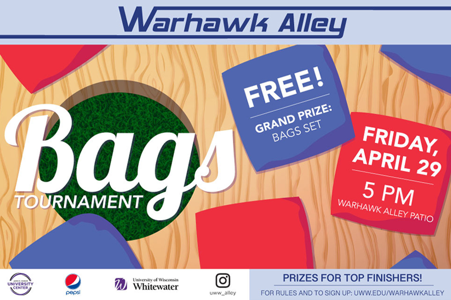 Bags tournament graphic.