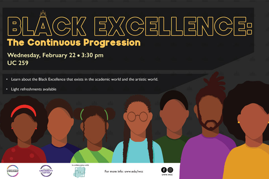 Black Excellence Progression graphic.