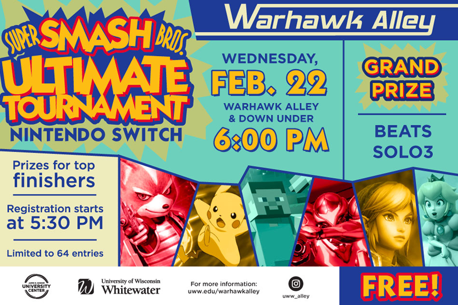 Super Smash Bros Switch Tournament graphic.