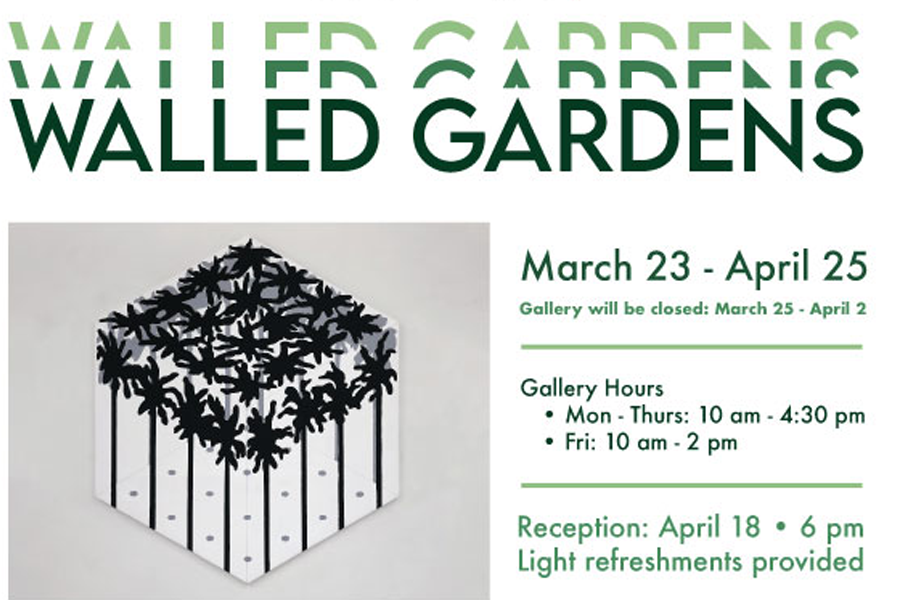 Walled Gardens graphic with white background.