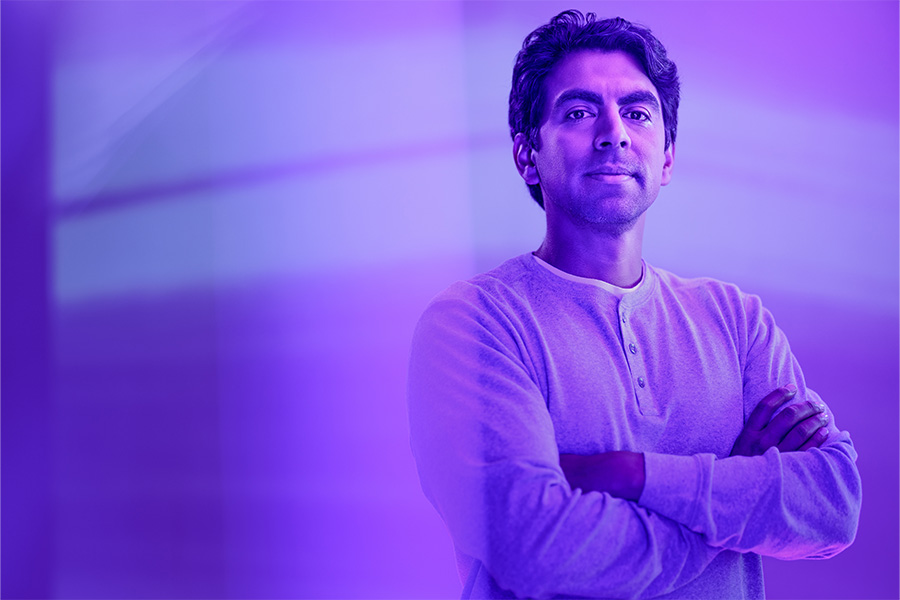 Man poses for UW-Whitewater College of Business and Economics online