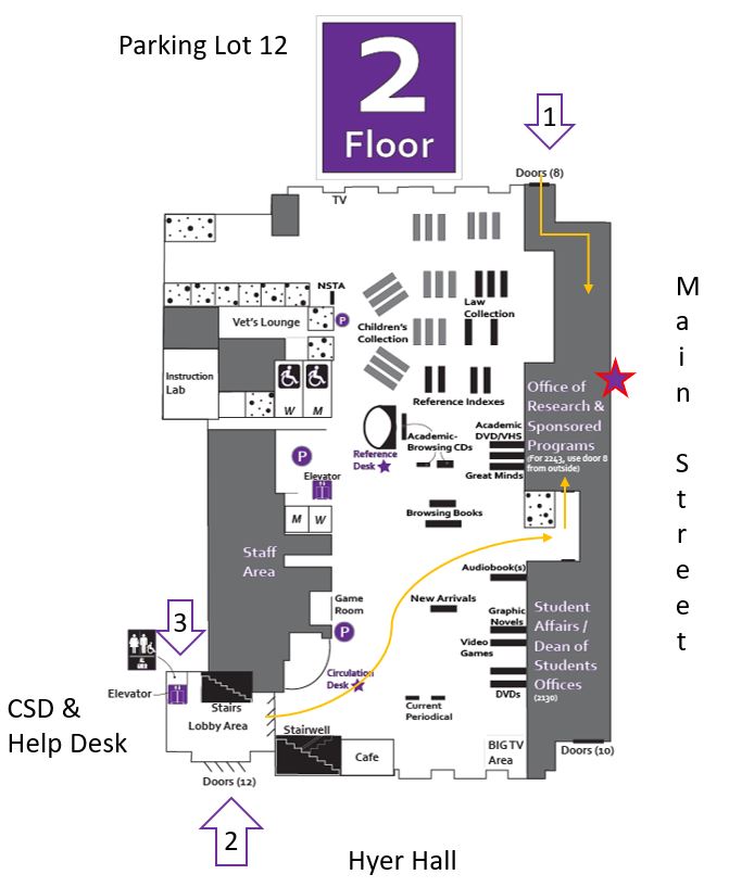Map to ORSP