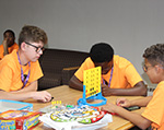 Person participating in camp