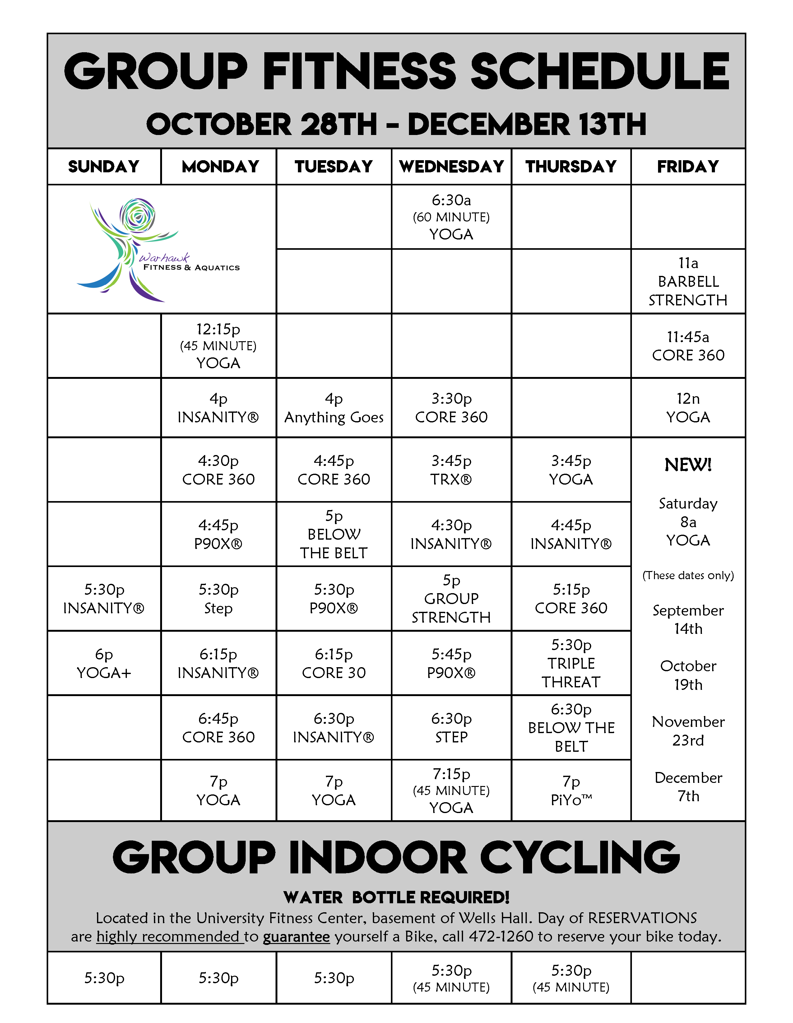 Group Fitness Fitness Classes Workout Classes
