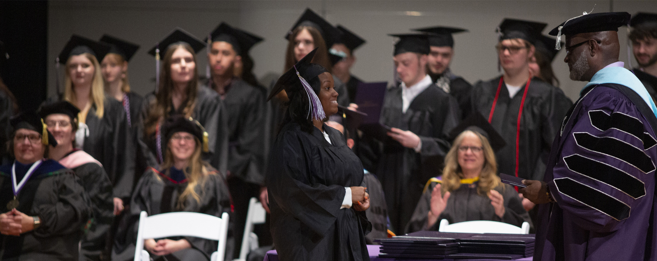 Graduates at UW-Whitewater at Rock County