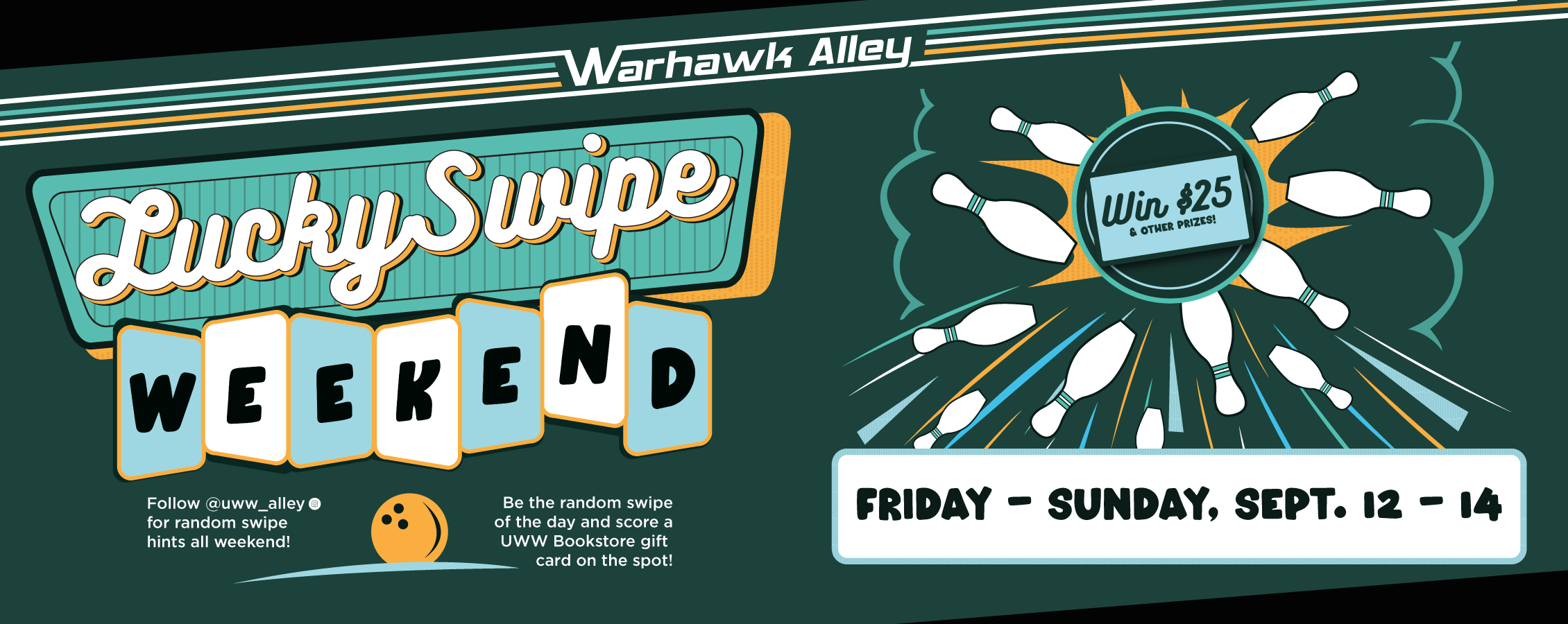 Lucky Swipe Weekend