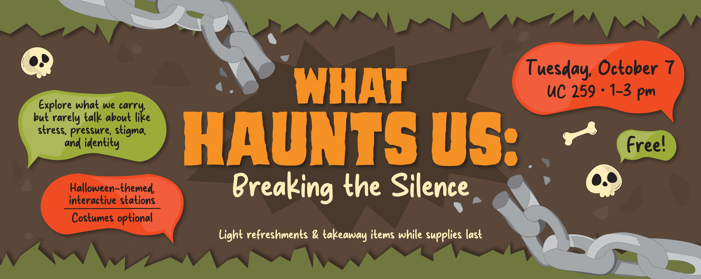 What Haunts Us