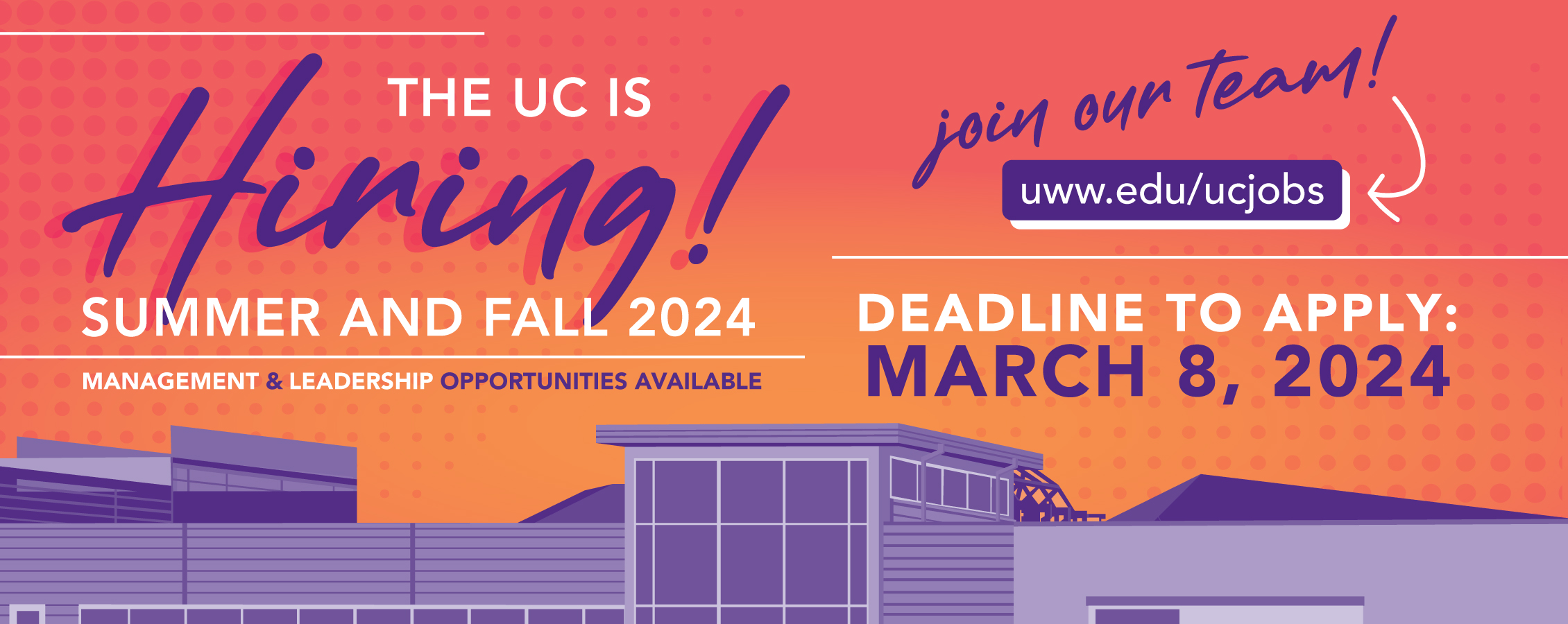 UC is hiring!