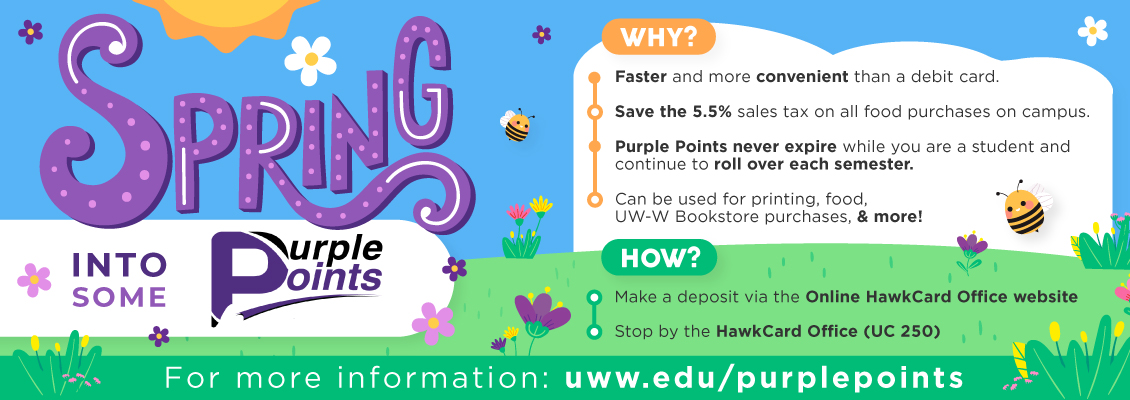 Spring into Purple Points