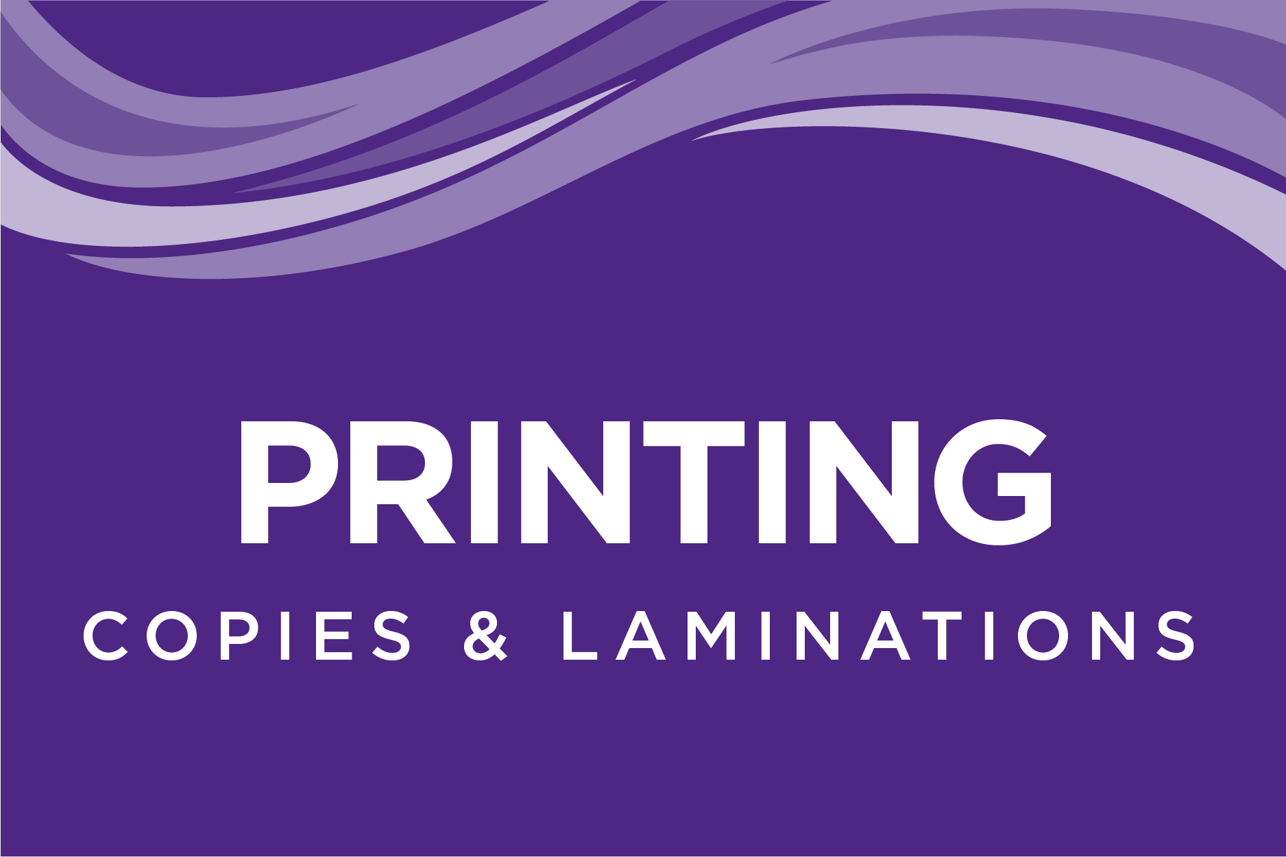 Resume printing, copies, and Laminations