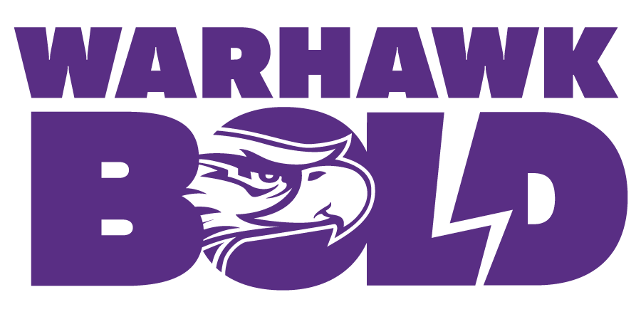 Warhawk bold logo.