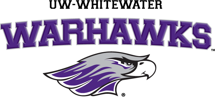 Warhawk head logo with text above.