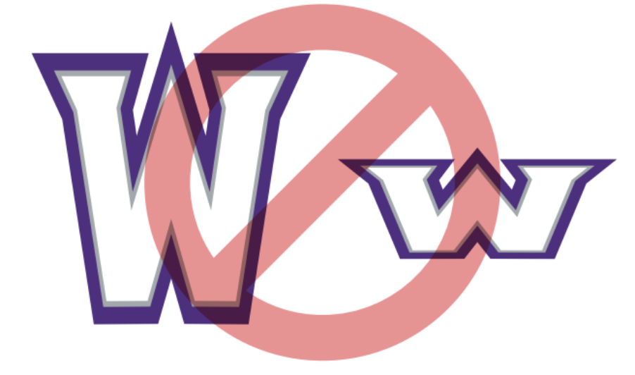 Lettermark stretched out.