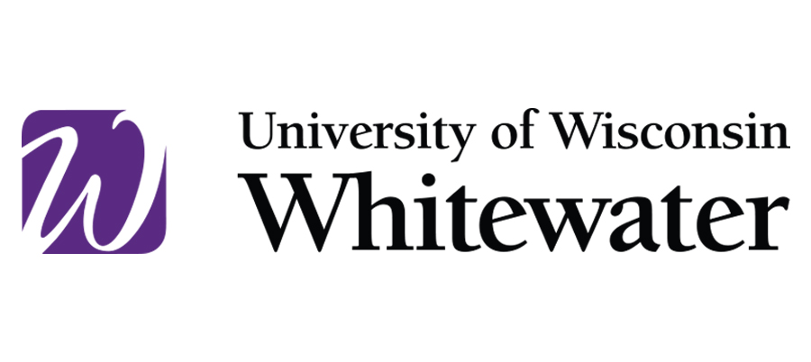 Horizontal UW-Whitewater logo.