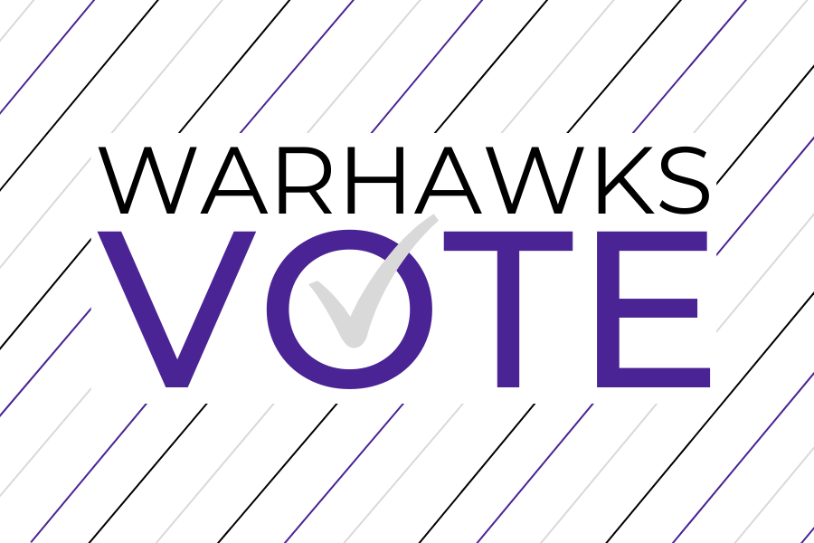 Warhawks Vote logo.